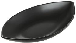 Ambition Salsa tálka csónakforma 21 cm fekete