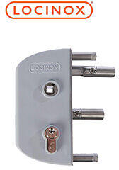 Locinox LAKZ P1L kapuzár Ezüst (RAL7040) 60-as