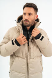 Budmil férfi téli kabát, ARIBALDO25, Bézs, L (20030561-001252-0499)