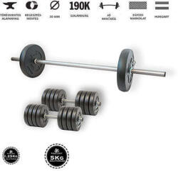 GazoFitness GazoFitness® Hardcore Készlet 33 Kg