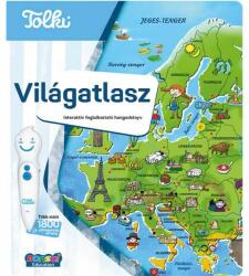 Tolki Interaktív foglalkoztató könyv - Világatlasz (49078)