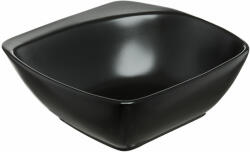 Ambition Salsa Szögletes Porcelán Tálka - 22 cm - Fekete
