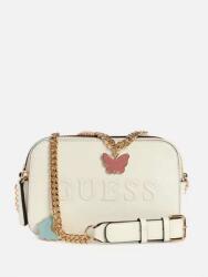 GUESS női Lilly crossbody táska - tejszínes színben