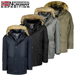 Geographical Norway férfi kabát ABIOSAURE MEN 003 parka, L Khaki