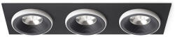  SHARM SQ III süllyesztett lámpa fekete/fehér 230V LED 3x10W 24° 3000K