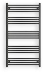 Nero Italia Fekete 750x1400mm törölközőszárítós fürdőszobai radiátor Welland Lux | Készletről | Gyors kiszállítással