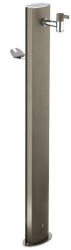 Colortap Kerti kút TOTEM 424, ovális galambszürke, földre helyezhető - pepita - 86 341 Ft