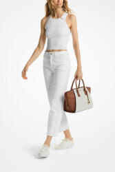 Michael Kors Avril Signature nagy női táska 35F4G4VS3B 43 x 23, 4 x 18 cm Bézs