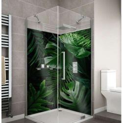 Wallplex fürdőszobai dekorpanel Palm leaves dupla 2 x 90 cm x 200 cm