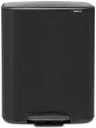Brabantia Bo Pedálos Szemetesszedő - 60L - Matt Fekete (211362)