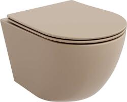 Mexen Lena - Perem Nélküli Fali WC - Duroplast - Cappuccino Matt (5907709157545)