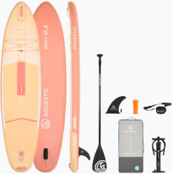 HAJDU Set placă SUP gonflabilă AQUASTIC Perth 10'8" allround portocaliu