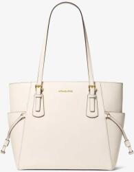 Michael Kors nagy női bőr táska Voyager tejszín