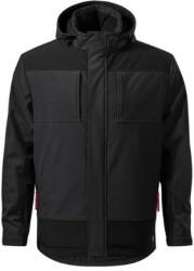 MALFINI Férfi téli softshell kabát, Vertex W55, Malfini Ebony Grey 2XL