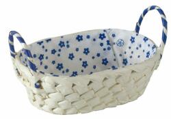 Domotti Palma ovális kosár béléssel 20x14x6 cm vegyes színekben (5904134680983)