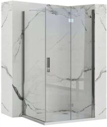 Rea Molier Chrom zuhanykabin - 100x80 cm