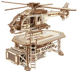 Wood Trick 3D-s kirakós Thunder Chopper, WT, fa, 485 darab