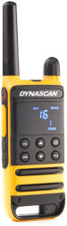  PMR PNI Dynascan P19 hordozható rádióállomás, 446MHz, 0.5W, 16CH, IP54, 2 db-os készlet