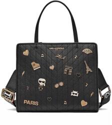 KARL LAGERFELD PARIS Maybelle fekete táska