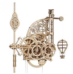 UGears 3D puzzle, Aero Clock, Ugears, fa, 320 darab