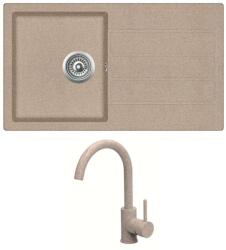 Evido Easy Gránit Mosogató - 760x440 mm - Avena (105981SET)
