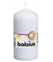 Bolsius Lumanare Stalp 120 x 58 mm Bolsius, Alb (LCA-STB-120/58-02)