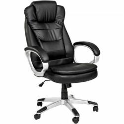  OfficeTrade Főnöki szék fekete - rezgős masszázs funkció