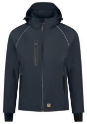 MALFINI Tech Shell jacket unisex tengerészkék 4XL