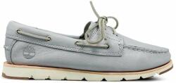 Timberland Női félcipő - Camden Falls FG Boat vitorlás cipő - méret 36 - Szürke természetes nappa bőr, mokaszin stílus, EVA talp, kényelmes utcai lábbeli
