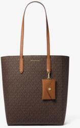 Michael Kors női kézitáska, totó Vincent barna logó