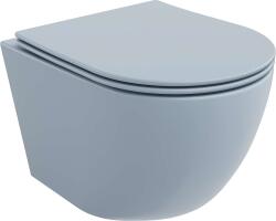 Mexen Lena Peremnélküli Fali WC - Slim, Duroplast, Szürke Matt (5907709157552)