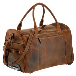 Greenburry Geanta voiaj piele naturala maro antichizat 54 x 37 cm, Vintage, Greenburry Geanta voiaj
