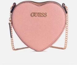 GUESS női rózsaszín kis crossbody táska Aubrie