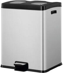 EKO Rejoice Pedálos Szemetest - 2x30L, Rozsdamentes Acél