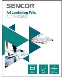 Sencor SLA FA4M150 lamináló fólia A4 2X75 MICRON 25 DB (SLA FA4M150) - patronbolt
