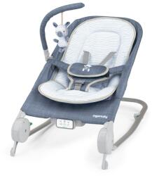 Ingenuity Rezgő masszázs pihenőszék dallamokkal Happy Belly Rock-to-Bounce - Chambray 0hó+ 9kg-ig - pepita