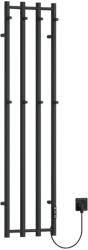 Nero Italia Avonflow SWB001 Elektromos Design Radiátor - 140 x 35 cm, Fekete