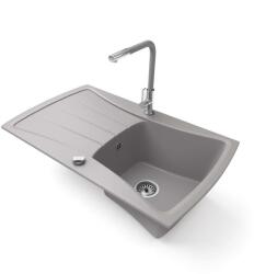 NERO Venezia Gránit Mosogató - Egymedencés - 81, 3x48, 2 cm - pepita - 58 800 Ft