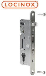 Locinox H-metal bevésőzár Kerekített