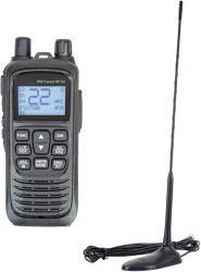 PNI Hordozható CB rádióállomás készlet PNI Escort HP 92 multi standard 4W, 12-24V AM-FM CB antennával PNI Extra 45 mágnessel