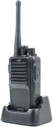 PNI 2 db hordozható rádióállomás készlete PNI PMR R15 0.5W, 16 PMR és 50 CTCSS és 104 DCS hang, ASQ, TOT, Monitor, programozható, Li-Ion 1200mAh
