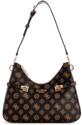 GUESS Torba damska Guess Loralee Hobo PG922602 Brązowa 27 x 14 x 7 cm