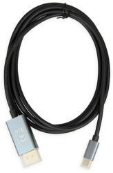 iBOX ITVCDP4K video átalakító kábel 1, 8 M USB C-típus DisplayPort Fekete (ITVCDP4K)