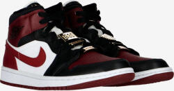 Jordan Nike Air Jordan 1 Mid SE Női Cipő - Fekete/Bordó - 43