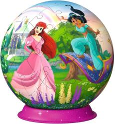 Ravensburger Disney Hercegnők 3D Gömb Kirakó - 73 darab (11579)