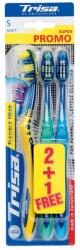 Trisa Flexible Head 3 Trio Soft Fogkefe, 2+1