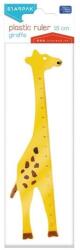 Starpak Zsiráf formájú műanyag vonalzó - 15 cm (354297) - pepita