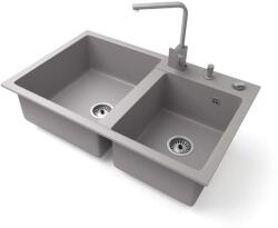 NERO Palazzo - Gránit Mosogató - 80 cm