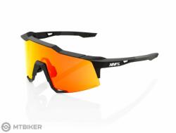  Ochelari 100% Performance Speedcraft, Soft Tact Black/HIPER® Red Multilayer
