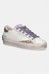 Crime London DISTRESSED PLATFORM sneakers pentru femei, din piele PPY2-OBDZUI_00X